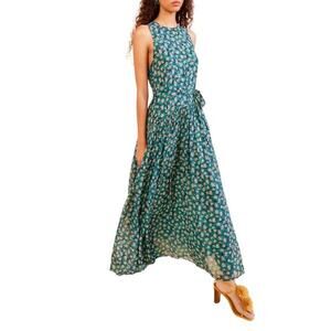 Ulla Johnson Eleni Midi Dress in Clematis 4